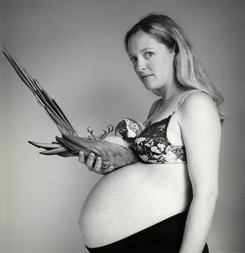 Pregnant with Bird, 1997